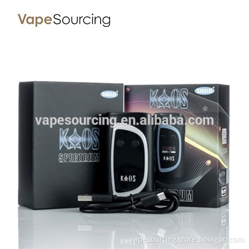Newest Released!!! Sigelei Kaos Spectrum 230W mod e cigarette china supplier
